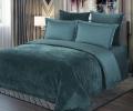 Постельное белье "Kazanov.A." Lindor Premium (изумруд) Egypt Cotton, Евро