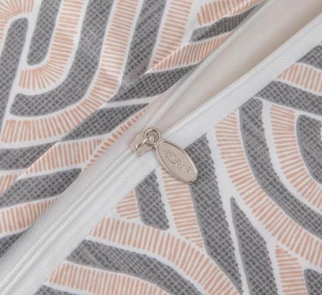 Постельное белье с одеялом "Sofi de Marko" Ришелье №44 Сатин, 1,5 спальный