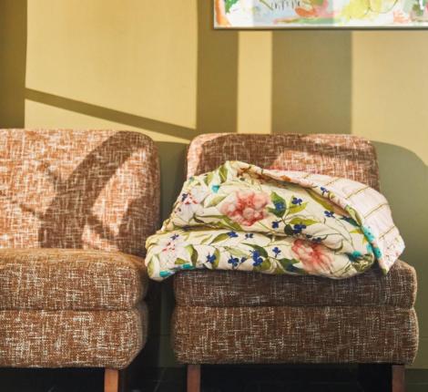 Покрывало стёганое "Blanc des Vosges" GIARDINO Naturel (кремовый), 250х270