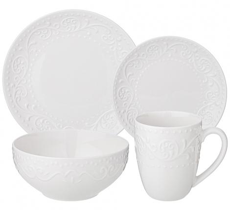 Набор посуды "COMPOSITION" на 4 персоны, 16 предметов