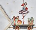 Дорожка на стол "ЩЕЛКУНЧИК", 45х400 см, бежевый