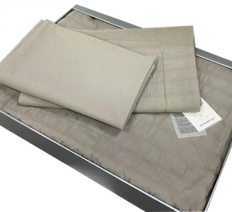 Постельное бельё "Maison D'or" NEW CAMILLE Жатый сатин 1,5 спальный, серый