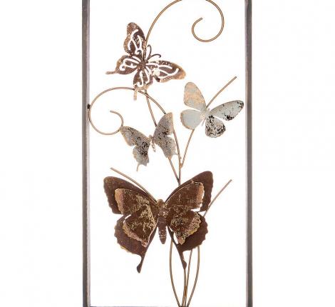 Панно настенное "БАБОЧКИ" 680-126, 29,8*59,7*5,1 см