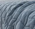 Покрывало "Sofi de Marko" Минелла (серо-голубой) Жатый сатин, 230х250