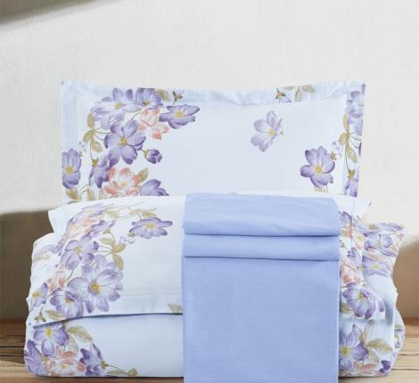 Постельное бельё "KARTEKS" Сатин печатный КВ-582, Евро