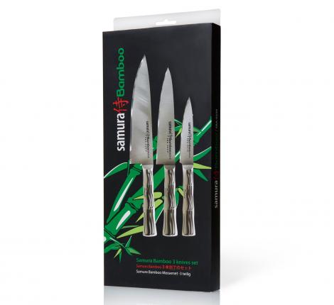 Набор из 3 ножей &quot;Samura Bamboo&quot; (10, 23, 85), AUS-8