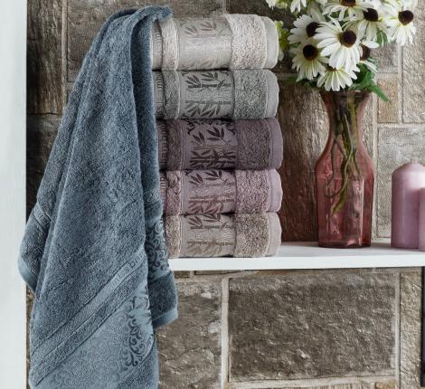 Набор бамбуковых полотенец "PHILIPPUS" 70х140 (1/6 шт.) MISS (E937) ARYA