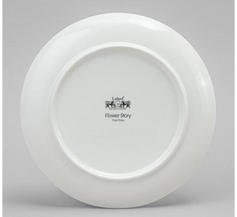 Набор закусочных тарелок 2 шт. "FLOWERS STORY", диаметр 20,5 см