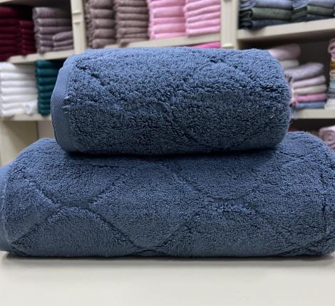 Полотенце микрокоттон AMBIELLA "ELIPS" 70x140, синий