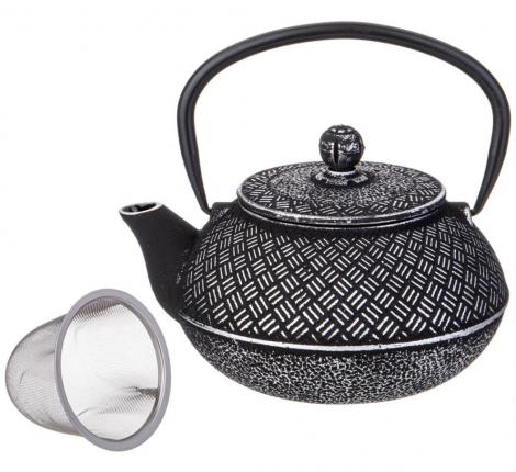 Заварочный чайник чугунный "Lefard" 734-094 с эмалированным покрытием внутри,  800 мл