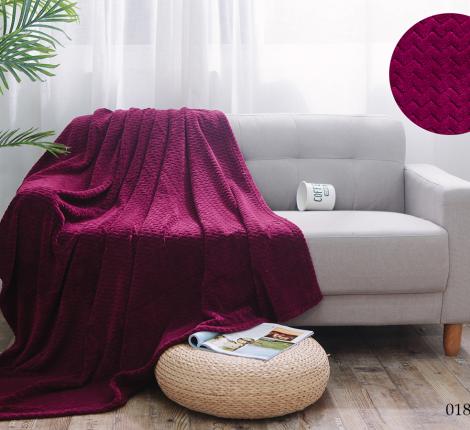 Плед AlViTek "SOFT PLUSH" 180/018-sp акриловая микрофибра, 180х200