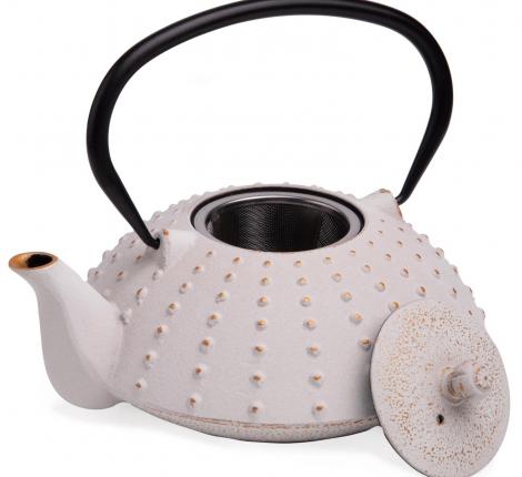 Заварочный чайник чугунный "Lefard" 734-1011 с эмалированным покрытием внутри, 1200 мл