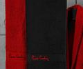 Набор "PIERRE CARDIN HOME" (2 халата, 2 полотенца 50х90), красный-черный