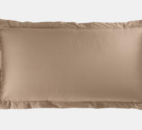 Наволочка "CARAMEL BEIGE ALLURE GRASS" Мако-Сатин, 50х90 (2шт)
