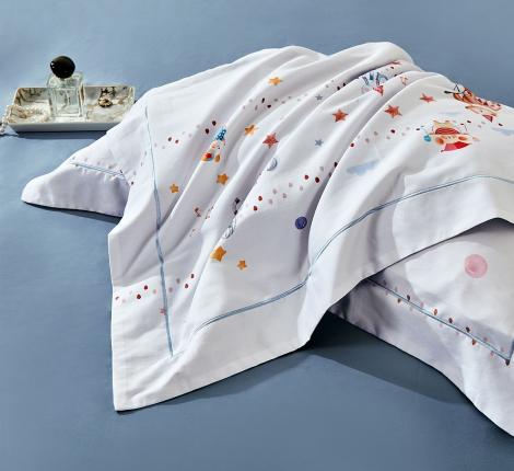 Постельное белье "Asabella" 2311-4S Мако-Сатин, 1,5 спальный