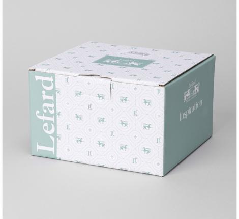 Кофейный набор "INSPIRATION" ЗОЛОТОЙ ЦВЕТОК на 2 персоны, 4 предмета (220 мл)