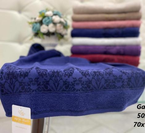 Полотенце махровое "Sofi de Marko" GARLET (бордовое), 50х90