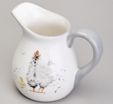 Кувшин "FUNNY HENS",  1100 мл