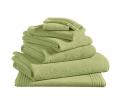 Полотенце махровое "Blanc des Vosges" UNI LICHEN (зеленый), 55х110