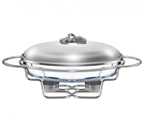 Мармит со стеклянной формой для запекания "HARMONY", 2,2 л