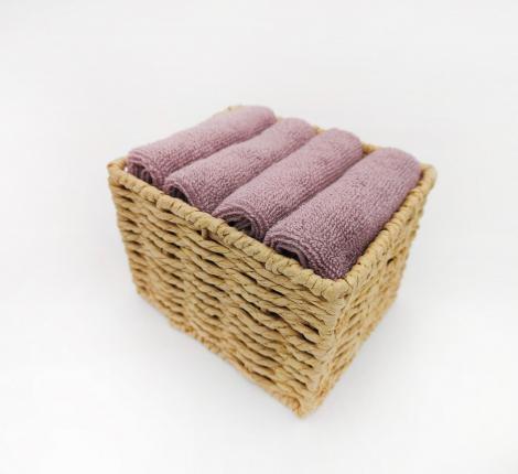 Набор махровых салфеток "Sofi de Marko" Джоди 30х30(4шт), пепел роза