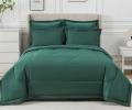 Постельное белье с одеялом "Sofi de Marko" Энрике (малахит) Велюр, 1,5 спальный