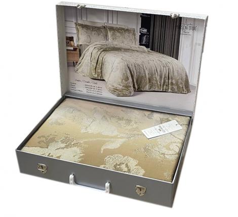 Постельное бельё "Maison D'or" AMBRE (золото) Тенсел, Евро