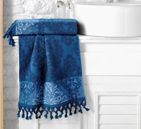 Кухонное полотенце махровое &quot;KARNA&quot; OTTOMAN 40x60 1/1, Синий