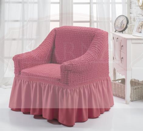Чехол для кресла &quot;BULSAN&quot;, Грязно-розовый