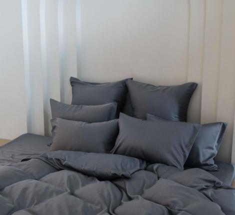 Простыня "GREY BRILLIANT GRASS" Тенсел, 180х240