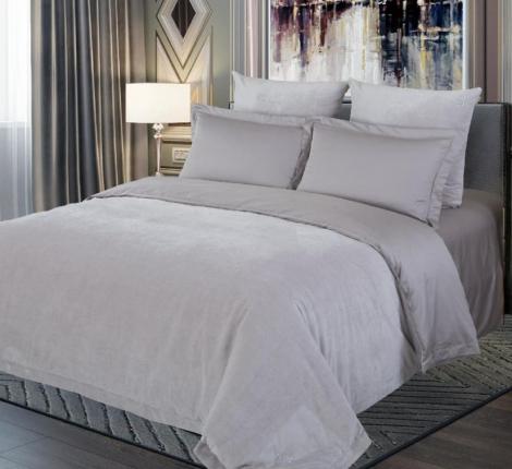 Постельное белье "Kazanov.A." Lindor Premium (лаванда жемчуг) Egypt Cotton, Евро