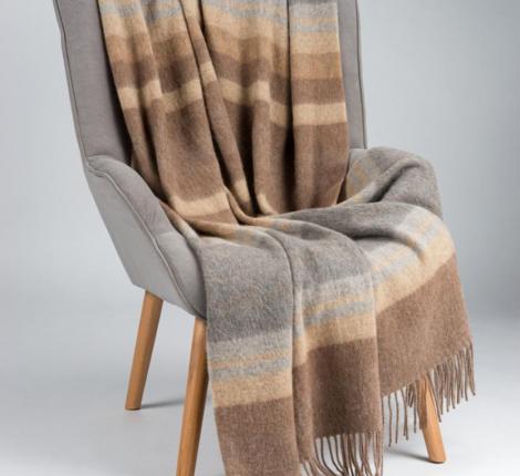 Плед INCALPACA (55% шерсть альпака, 45% шерсть мериноса) PP-55, 170x210