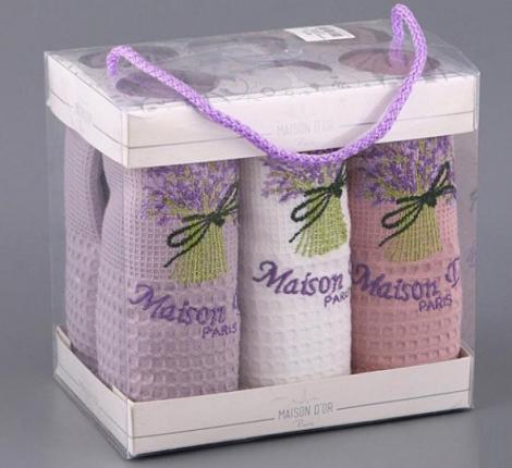 Комплект кухонных полотенец Maison D'or "BUKET" 50х70-6шт, мультиколор