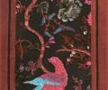 Ковер-дорожка шерстяной Frati "WILD BIRD", 75x200