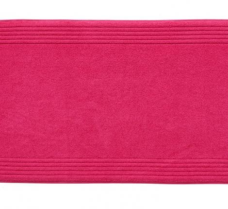 Коврик для ванной "Blanc des Vosges" UNI FUCHSIA 50х90, ярко-розовый