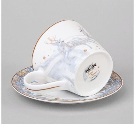 Чайная пара "СНЕЖНАЯ КОРОЛЕВА" 590-624, 300 мл