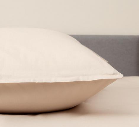 Постельное белье "Siberia" Сэнди (бежевая) Ранфорс, 1,5 спальный (70х70)