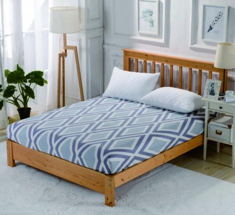 PCT-R-245 Простынь сатин на резинке печатная, 180x200