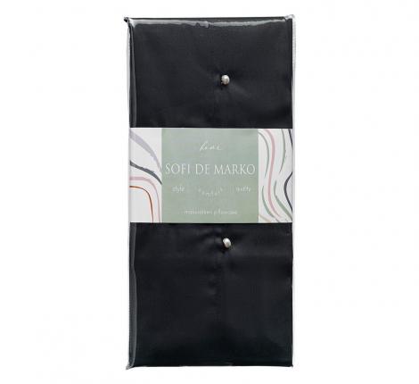 Наволочка "Sofi de Marko" Premium Mako (черный), 70х70