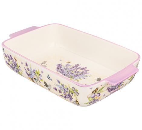 Блюдо для запекания прямоугольное "ЛАВАНДА", 2,8 л