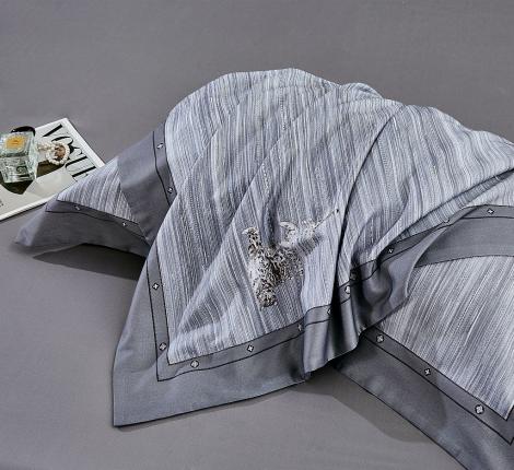 Постельное белье "Asabella" 2362-6 Фланель, Евро