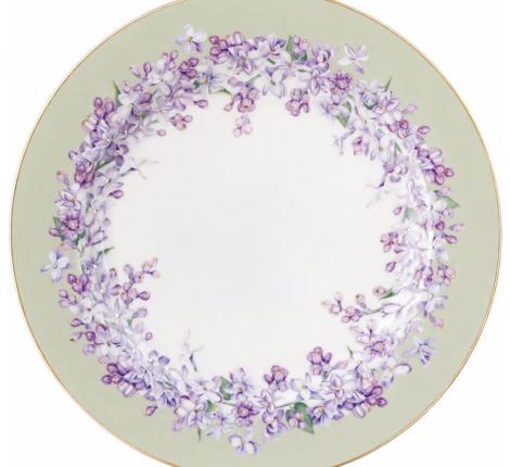 Набор закусочных тарелок 4 штуки "LILAC", диаметр 20,5 см