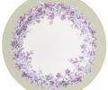 Набор закусочных тарелок 4 штуки "LILAC", диаметр 20,5 см