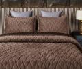 Покрывало "Sofi de Marko" Нобилис (шоколад) Велюр, 240х280