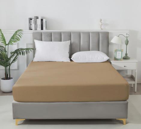 Простыня на резинке Tango SOHO (светло-бежевый), 160x200