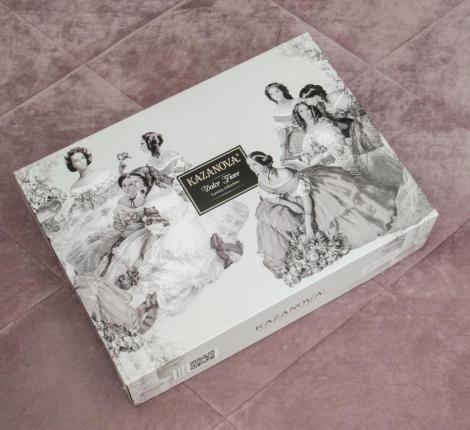 Постельное белье с одеялом "Kazanov.A." Альвина (пыльная роза) Велюр/Egypt Cotton, Семейный