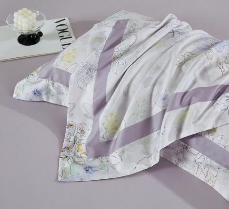 Постельное белье "Asabella" 2240-6 Фланель, Евро