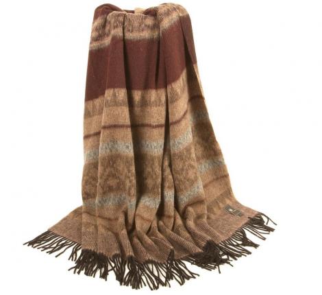 Плед INCALPACA (55% шерсть альпака, 45% шерсть мериноса) PP-59, 150x200