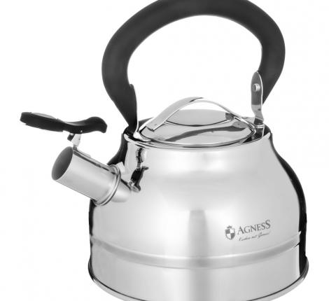 Чайник со свистком "AGNESS" 914-300, 2,7 л