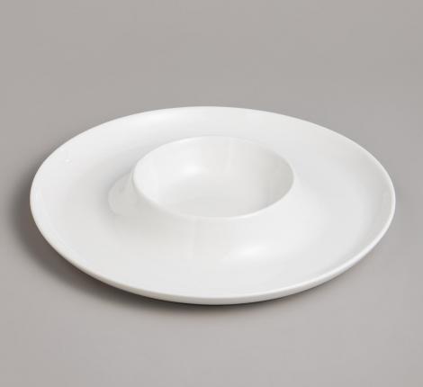 Менажница 2-х секционная "NATIVE", 25,5*4 см